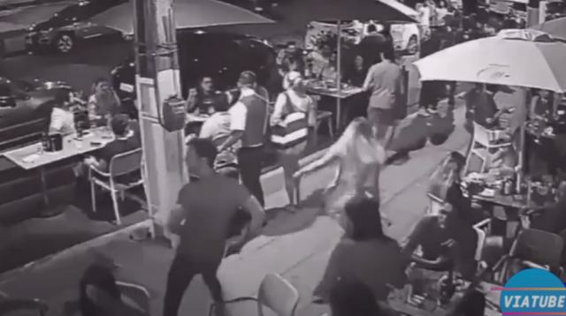 Viral βίντεο: Εστιατόριο αδειάζει από πελάτες σε χρόνο ντε-τε – Πίστευαν πως ομάδα CrossFit ήταν ληστές