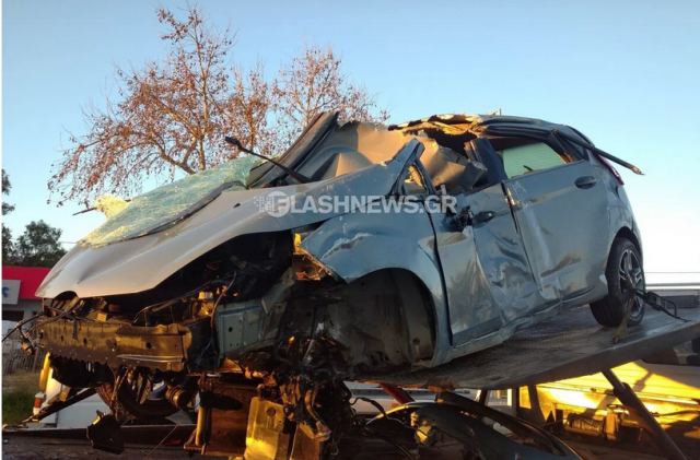 Φρικτό τροχαίο με θύμα 20χρονο - Τρομακτικές εικόνες