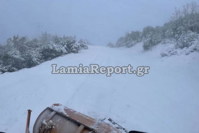Φθιώτιδα: Σε επιφυλακή για το χιονιά και το Σπερχειό - Δείτε εικόνες