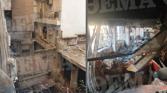 Ισχυρή έκρηξη στη Συγγρού: Διαρροή αερίου το πιο πιθανό σενάριο - Κλειστά και τα δύο ρεύματα