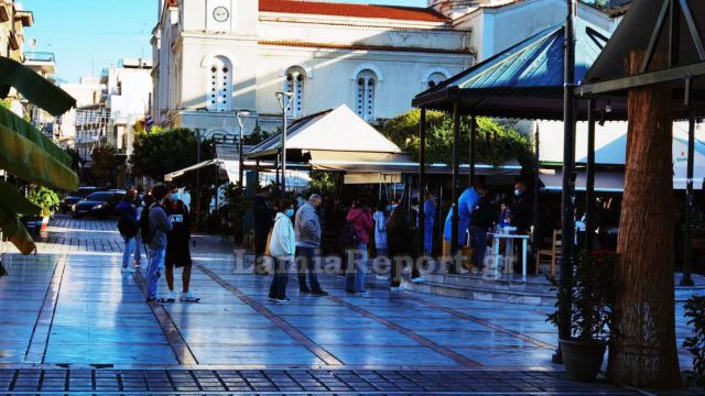 Εννέα ακόμη κρούσματα στα rapid tests του ΕΟΔΥ στη Λαμία