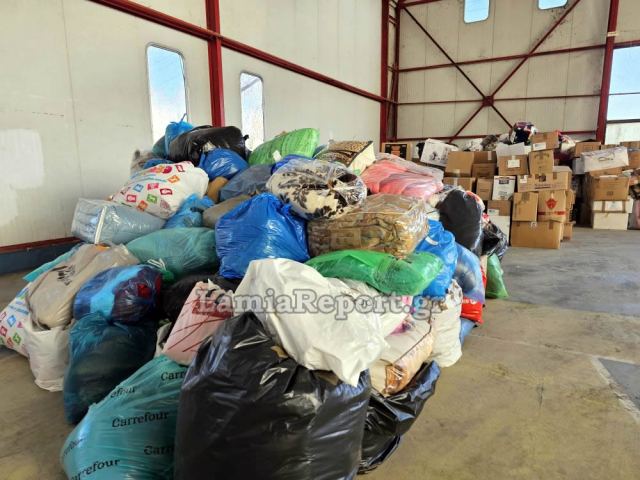 Τεράστια η ανταπόκριση των πολιτών της Στερεάς για τους σεισμόπληκτους