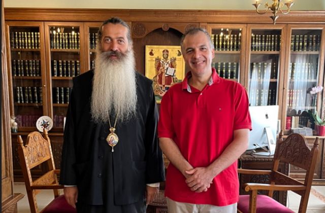 Ο Γενικός Γραμματέας Θρησκευμάτων στο Μητροπολίτη Φθιώτιδας