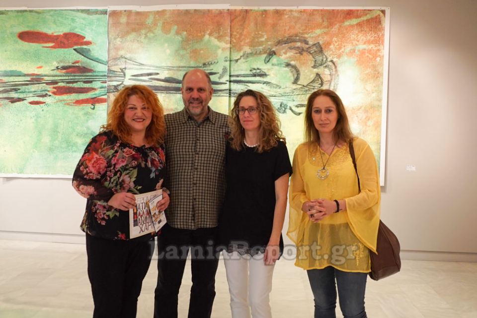 Είδαμε την Έκθεση του Μανώλη Χάρου στη Δημοτική Πινακοθήκη Λαμίας (ΒΙΝΤΕΟ - ΦΩΤΟ)