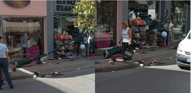 Πύργος: Ανήλικη πήρε το αυτοκίνητο των γονιών της, τραυμάτισε περαστικό, ξήλωσε κολόνες και έπεσε σε άλλα οχήματα