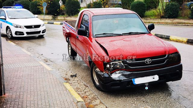 Λαμία: Γερό «μπαμ» στον κόμβο στο 