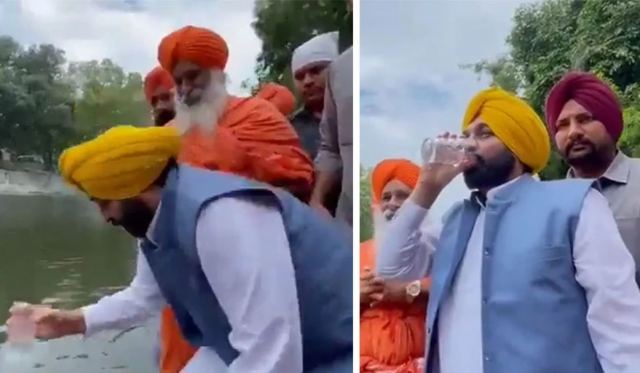 Ινδία: Πολιτικός ήπιε νερό από «ιερό ποταμό» για να δείξει ότι δεν είναι μολυσμένο – Νοσηλεύτηκε εκτάκτως στο νοσοκομείο