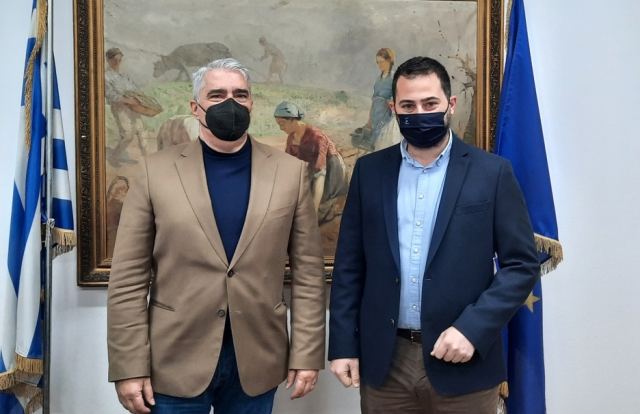 Συνάντηση εργασίας Κεδίκογλου - Σπανού