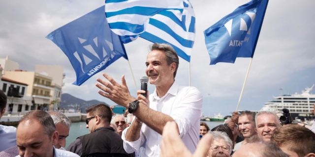 Μητσοτάκης από Άγιο Νικόλαο Κρήτης: Αναγκαιότητα η στήριξη των μικρομεσαίων και η αύξηση μισθών