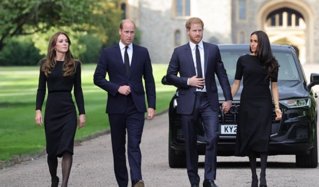 Κοινή εμφάνιση του Πρίγκιπα Ουίλιαμ με την Κέιτ και τους Χάρι - Μέγκαν