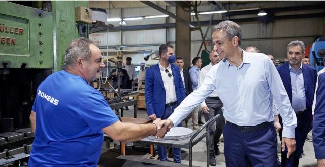 Μητσοτάκης από Σέρρες: Μειώσαμε την ανεργία σε μεγάλο βαθμό, δημιουργήθηκαν καλά πληρωμένες θέσεις εργασίας