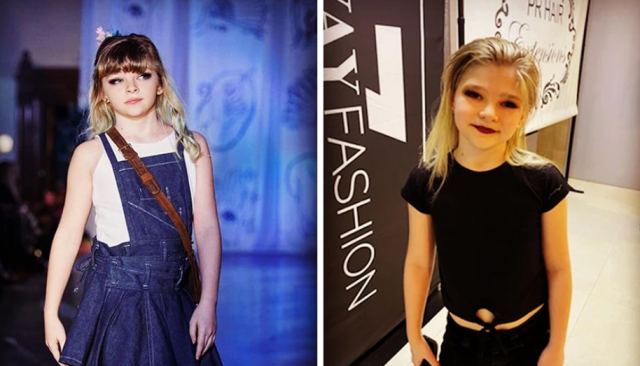 Είναι μόλις 10 χρονών, αυτοπροσδιορίζεται ως τρανς, μεγαλώνει με τρανς γονείς και είναι ήδη βετεράνος της πασαρέλας