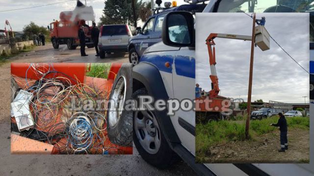Νέα έφοδος των αστυνομικών στον καταυλισμό της Ανθήλης (ΦΩΤΟ)