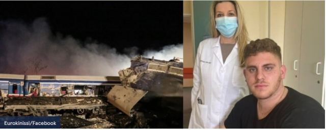 Τραγωδία στα Τέμπη: Ο 20χρονος ήρωας που έσπασε το τζάμι και έβγαλε δέκα άτομα από το βαγόνι 2- 