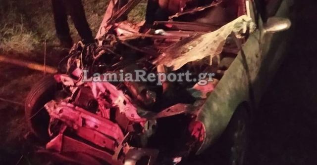 Θρήνος στη Φθιώτιδα για τον 30χρονο που σκοτώθηκε σε φοβερό τροχαίο