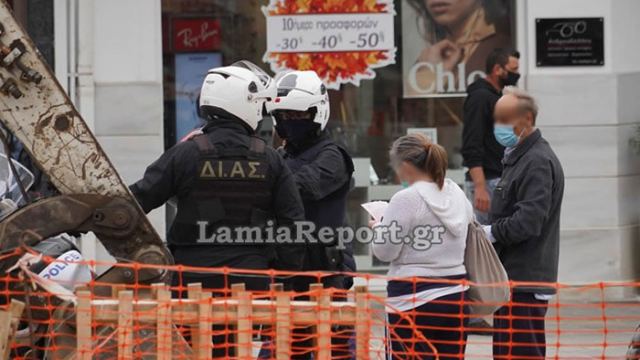Φθιώτιδα: Έλεγχοι παντού για χρήση μάσκας