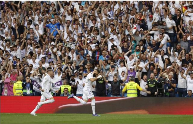 Ρεάλ Μαδρίτης – Μπαρτσελόνα 3-1: Νίκη κορυφής για τη «Βασίλισσα» στο ντέρμπι της Ισπανίας