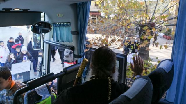 Το ευχαριστώ του Φθιώτιδος Συμεών στο Υπεραστικό ΚΤΕΛ Φθιώτιδας