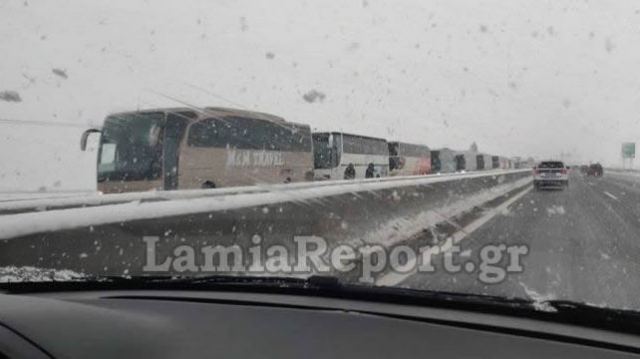 Άνοιξε η εθνική οδός για όλα τα οχήματα