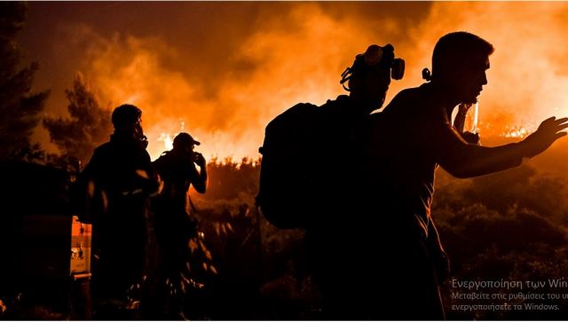 Φωτιά στην Πεντέλη - Το Ντράφι στις φλόγες - Η πυρκαγιά πλησίασε τον οικισμό Καλλιθέα