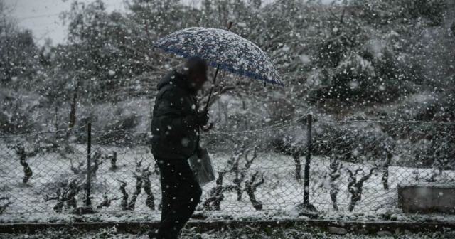 Καιρός: Έρχονται βροχές και χιόνια από αύριο - Ραγδαία μεταβολή του καιρού