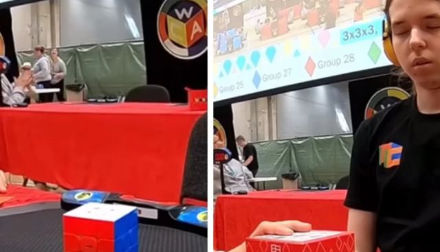 Λύνοντας τον κύβο του ρούμπικ σε 3,97 δευτερόλεπτα