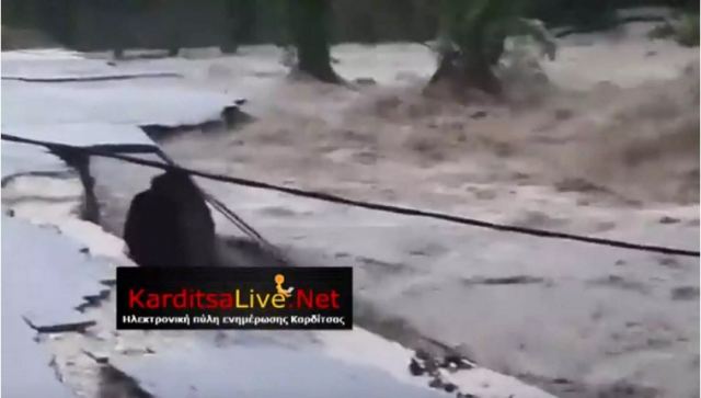 Απαγόρευση κυκλοφορίας σε Καρδίτσα και Φάρσαλα – Εικόνες καταστροφής