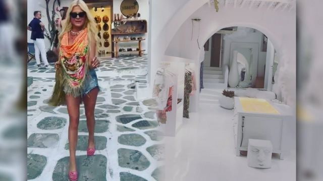 Μύκονος: Θύμα κλοπής η Μαρίνα Πατούλη - Άρπαξαν χρήματα και χρυσαφικά από το σπίτι της