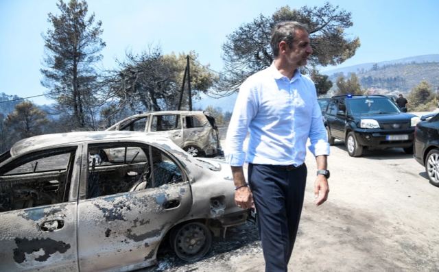 Στις πυρόπληκτες περιοχές της Εύβοιας θα βρεθεί για μια ακόμη φορά το Σαββατοκύριακο ο Κυριάκος Μητσοτάκης