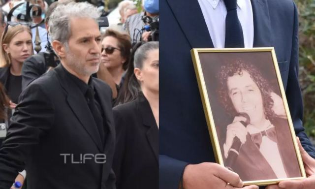 Κηδεία Σταμάτη Κόκοτα: Συγκινημένος ο Δημήτρης Κόκοτας στο τελευταίο «αντίο»