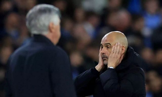 Μάντσεστερ Σίτι - Ρεάλ Μαδρίτης: Έγινε viral η αντίδραση του Πεπ Γκουαρδιόλα στο πέναλτι του Καρίμ Μπενζεμά