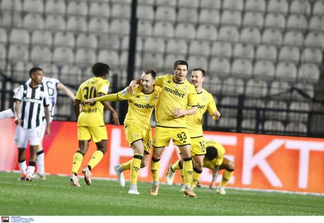 ΠΑΟΚ – Άρης 0-1: Νίκη για τους «κίτρινους» και «φωτιά» από την αρχή στα πλέι οφ της Super League 1