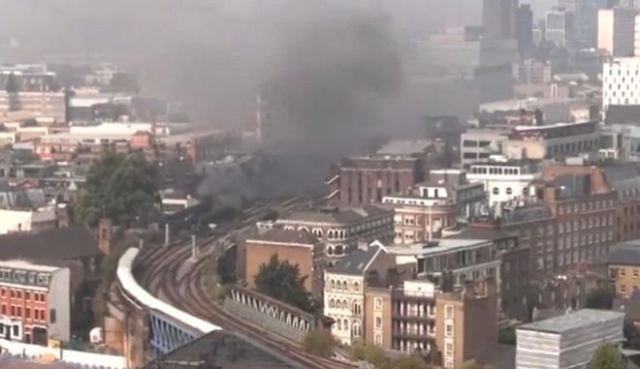 Λονδίνο: Μεγάλη φωτιά κοντά στην στάση London Bridge