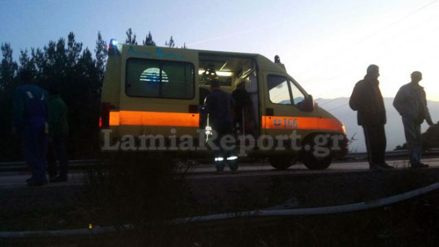 Εκτροπή ασθενοφόρου - Τραυματίστηκαν διασώστες και ασθενής