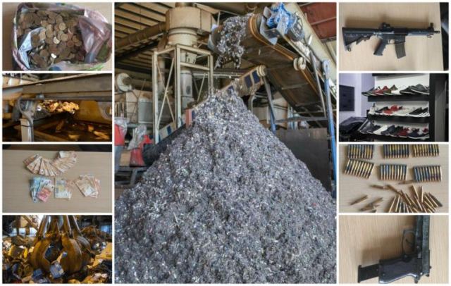 Αγία Βαρβάρα: Πλαστά δίευρα, όπλα και μαϊμού ρούχα! Κατασχέθηκαν και καταστράφηκαν!