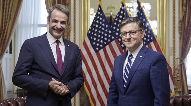 Μητσοτάκης: Συναντήθηκε με τον πρόεδρο της Βουλής των Αντιπροσώπων