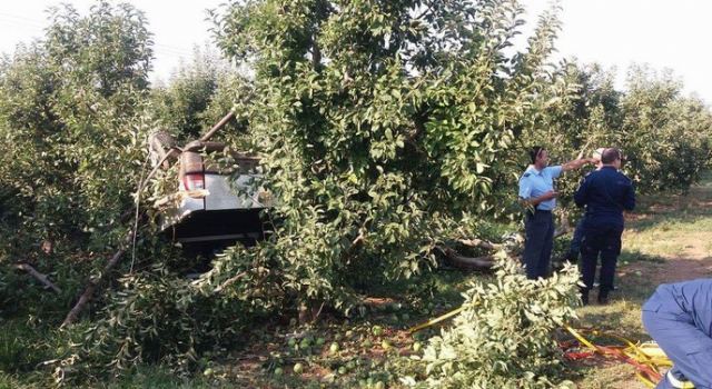 Τροχαίο με δυο τραυματίες στον Καραβόμυλο