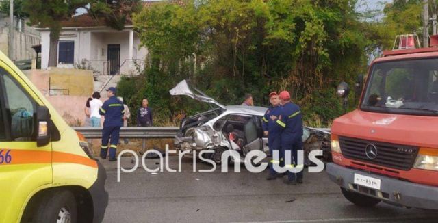 Εθνική Οδός: Τροχαίο με μία γυναίκα νεκρή και δύο τραυματίες στην Πατρών - Πύργου