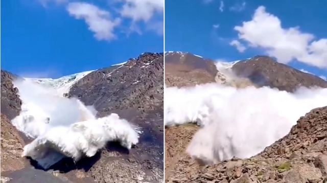 Κιργιστάν: Τουρίστες γλίτωσαν από θαύμα από χιονοστιβάδα στα βουνά του Τιεν Σαν – Δείτε βίντεο