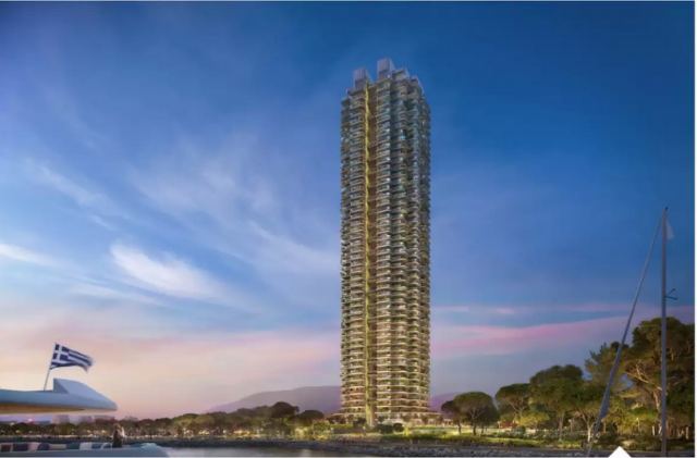 Riviera Tower: Στο Ελληνικό θα γίνει ο υψηλότερος πράσινος ουρανοξύστης της Μεσογείου