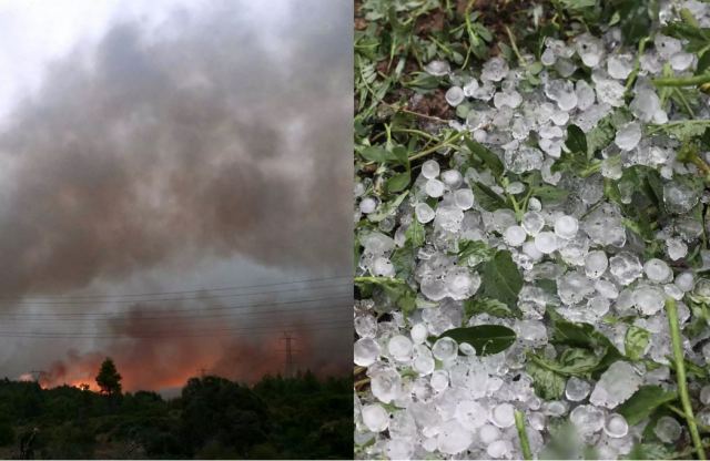Έρχονται επικίνδυνες πυρομετεωρολογικές συνθήκες την Κυριακή – Αποφύγετε κάθε χρήση φωτιάς – Πού θα πέσει χαλάζι
