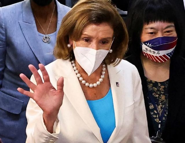 Πελόζι: Η Κίνα δεν μπορεί να εμποδίσει ξένους ηγέτες από το να ταξιδέψουν στην Ταϊβάν