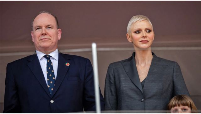 Βασίλισσα Ελισάβετ: Ο πρίγκιπας Αλβέρτος στην κηδεία μαζί με τη σύζυγό του Σαρλίν