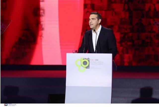 Τσίπρας από ΔΕΘ: Επανακρατικοποίηση της ΔΕΗ, μείωση ΕΦΚ στα καύσιμα, αύξηση κατώτατου μισθού στα 800 ευρώ