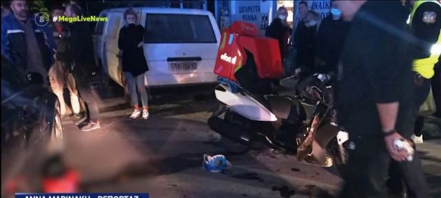 Διασωληνωμένος σε ΜΕΘ 22χρονος ντελιβεράς μετά από τροχαίο