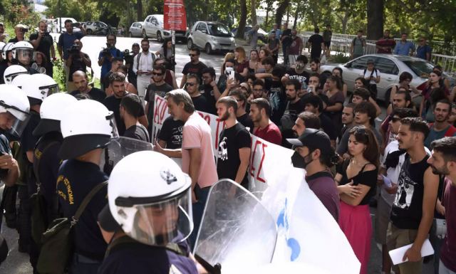 Θεσσαλονίκη: Ένταση στο ΑΠΘ με φοιτητές για την Πανεπιστημιακή Αστυνομία