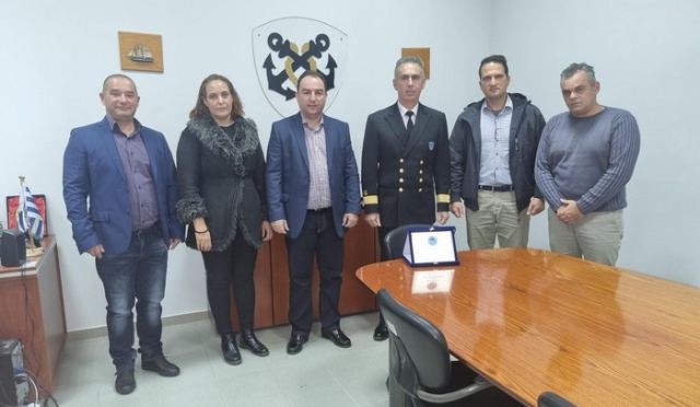 Συνάντηση της Ένωσης Προσωπικού Λιμενικού Φθιώτιδας με το Διοικητή της 4ης ΠΕΔΙΛΣ-ΕΛ.ΑΚΤ.