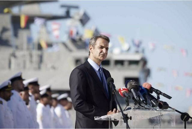 Μητσοτάκης : Οποίος παραβιάζει τα σύνορα τιμωρείται – Τα σύνορα μας έχουν χρώμα γαλάζιο, όχι γκρίζο