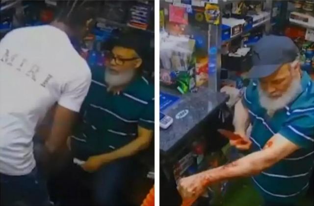 Βίντεο - σοκ: Υπάλληλος μαχαιρώνει πελάτη για ένα... σακουλάκι πατατάκια