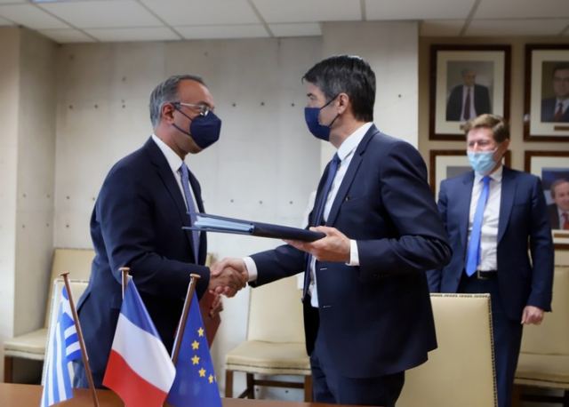 Σταϊκούρας και Maisonnave υπέγραψαν την αναθεωρημένη σύμβαση αποφυγής διπλής φορολόγησης